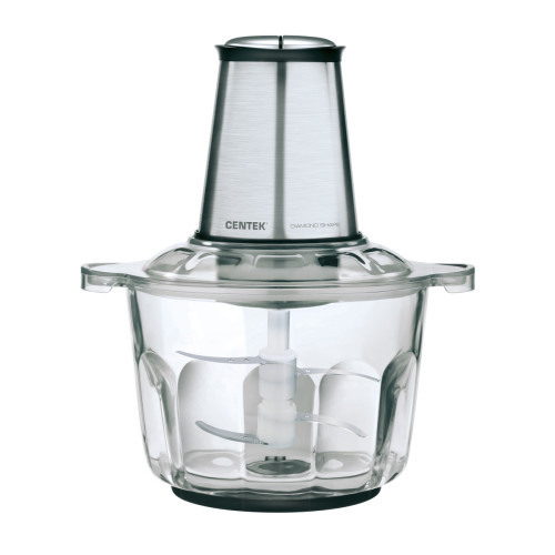 Измельчитель CENTEK CT-1395, нерж./черный/стекло