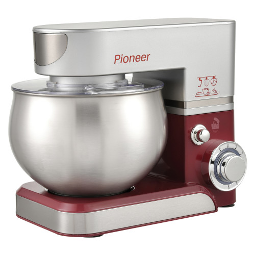 Миксер планетарный PIONEER MX322 wine maroon (14024)