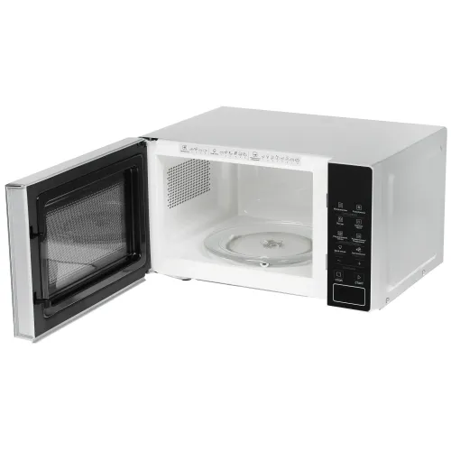 Микроволновая печь HOTPOINT MWHA 201 SB, 20 л., черная/сер. (С)