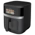 Аэрогриль WEISSGAUFF WAF 726 DS Digital OptiFry, 2 тена, 7 л., черный