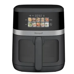 Аэрогриль WEISSGAUFF WAF 726 DS Digital OptiFry, 2 тена, 7 л., черный
