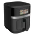 Аэрогриль WEISSGAUFF WAF 726 DS Digital OptiFry, 2 тена, 7 л., черный
