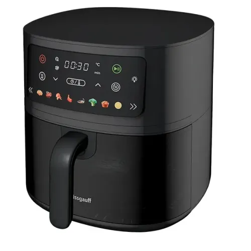 Аэрогриль WEISSGAUFF WAF 701 DB Digital Fry Chef, 7 л., черный