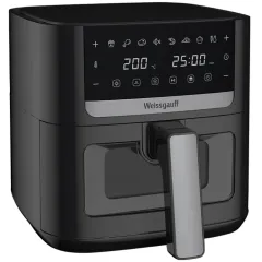 Аэрогриль WEISSGAUFF WAF 501 DB Easy Fry , 6 л., черный