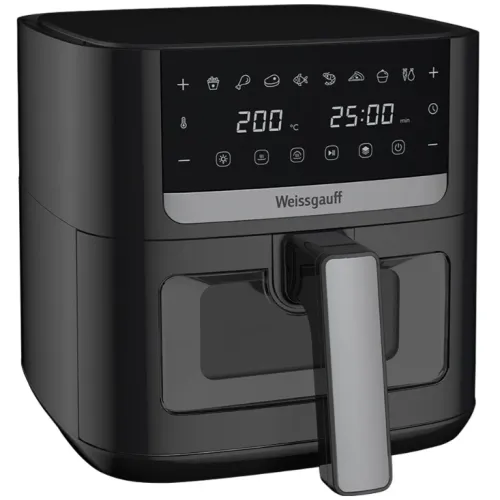 Аэрогриль WEISSGAUFF WAF 501 DB Easy Fry , 6 л., черный