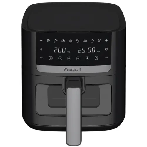 Аэрогриль WEISSGAUFF WAF 501 DB Easy Fry , 6 л., черный