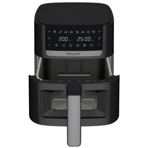 Аэрогриль WEISSGAUFF WAF 501 DB Easy Fry , 6 л., черный