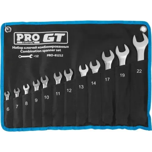 Набор ключей комб. PRO STARTUL GT 6-22мм 12шт (PRO-81212) 