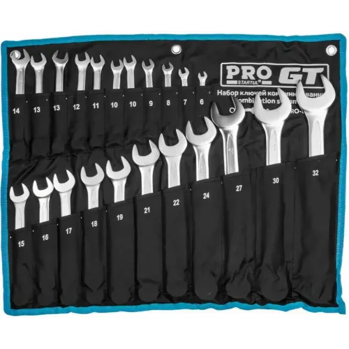 Набор ключей комб. PRO STARTUL GT 6-32мм 22шт (PRO-81022) 