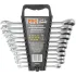 Набор ключей комб. трещоточных PRO STARTUL 8-19мм 11шт (PRO-7111) 