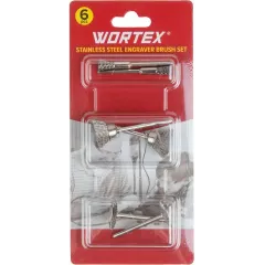 Набор насадок для гравера WORTEX из нерж. стали (1335683)