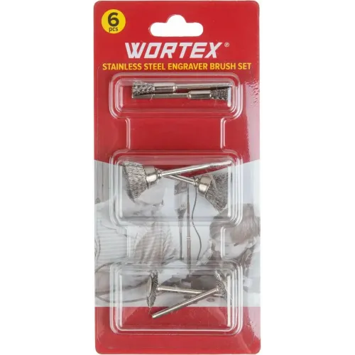 Набор насадок для гравера WORTEX из нерж. стали (1335683)
