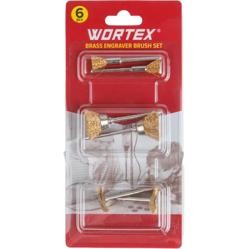 Набор насадок для гравера WORTEX латунных (1335684)