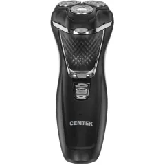 Бритва CENTEK CT-2176 черный/хром (сет/акб)