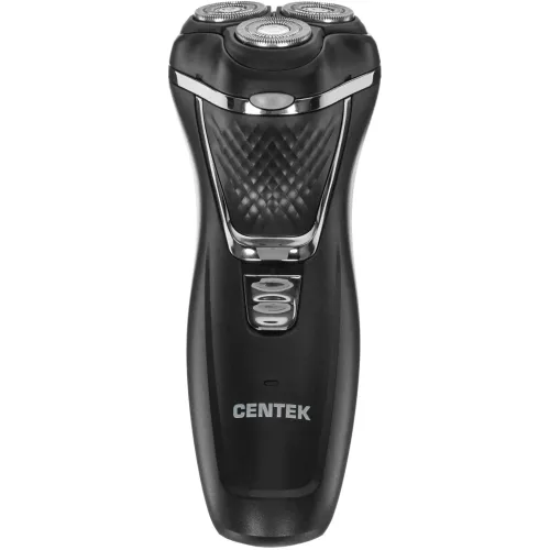 Бритва CENTEK CT-2176 черный/хром (сет/акб)