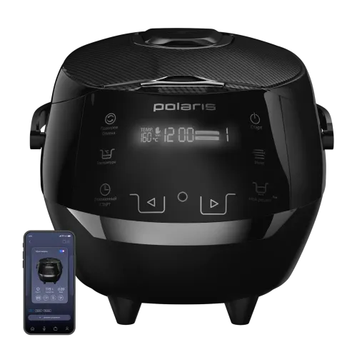 Мультиварка POLARIS PMC 5060, WiF, IQ, жесты, 5 л., черный