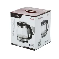 Чайник эл. PIONEER KE800G стекло/нерж/черный