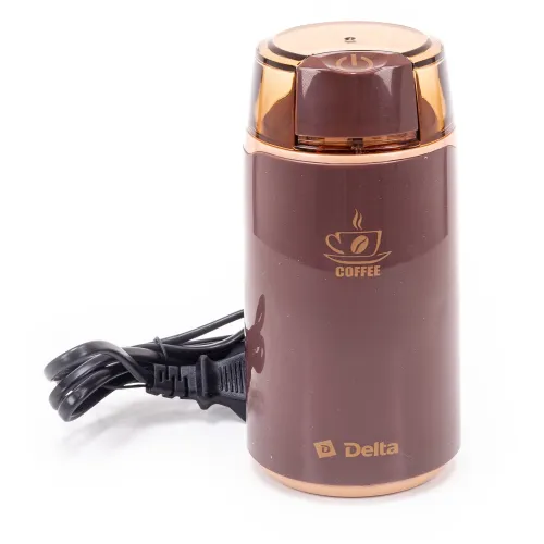 Кофемолка DELTA DL-087K коричневая