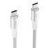 Кабель USB 3.0 Type-C - Type-C 1,2 м OLMIO 3A 60W PD Master усиленный белый