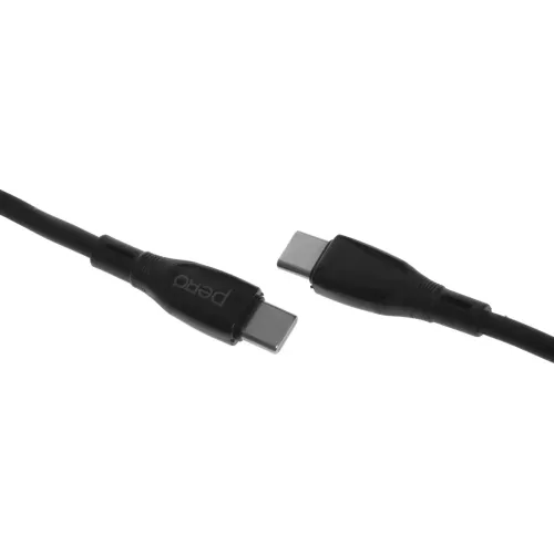 Кабель USB 3.0 Type-C - Type-C 1 м Pero DC-11 3A 60W черный