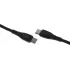 Кабель USB 3.0 Type-C - Type-C 1 м Pero DC-11 3A 60W черный