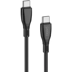 Кабель USB 3.0 Type-C - Type-C 1 м Pero DC-11 3A 60W черный