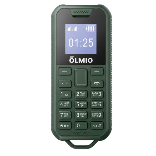Сотовый телефон Olmio A04 зеленый