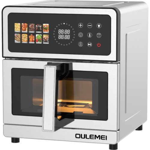 Аэрогриль OULEMEI OLM-KZF019, 9л., черный (*9)