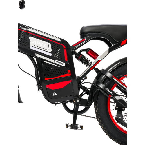 Электровелосипед Minako Apex Красный