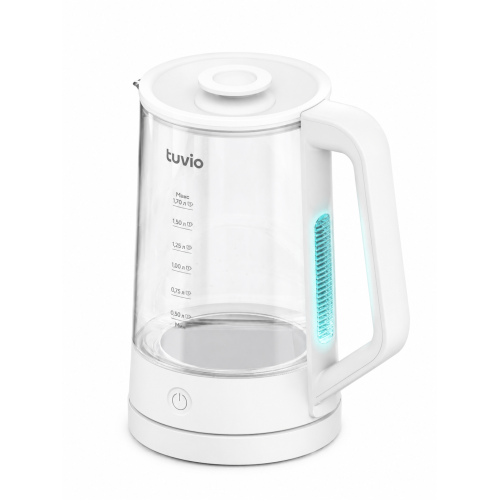 Чайник эл. умный TUVIO TKP2217S, WIFI, работает с Алисой, (t°), 1.7 л., стекло/,белый