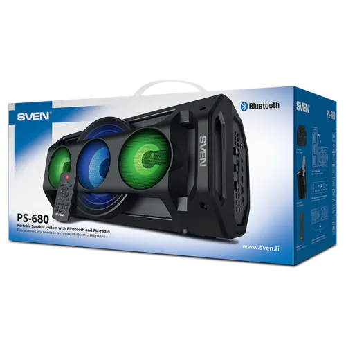 Акустика портативная SVEN PS-680 черный