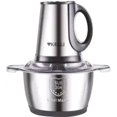 Измельчитель KELLI KL-5219 нерж./черный/сталь