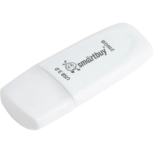 Карта USB3.0 256 GB SMARTBUY SB256GB3SCW белый