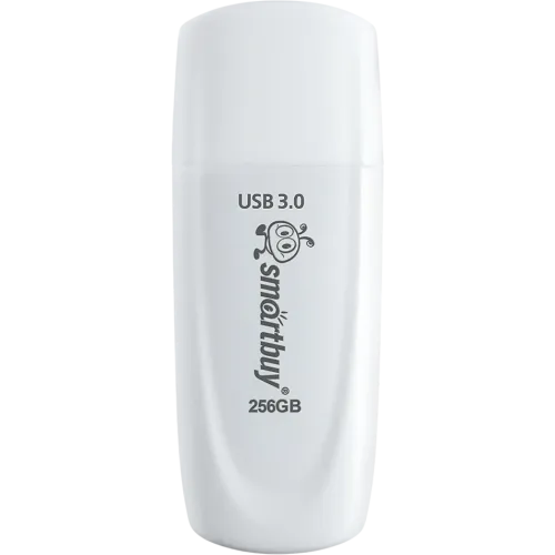 Карта USB3.0 256 GB SMARTBUY SB256GB3SCW белый