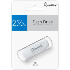 Карта USB3.0 256 GB SMARTBUY SB256GB3SCW белый