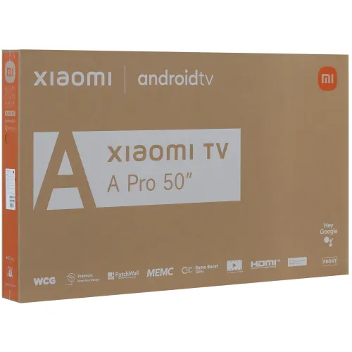 Телевизор 50" XIAOMI A Pro 50 2026 (L50MB-APRU) SMART TV