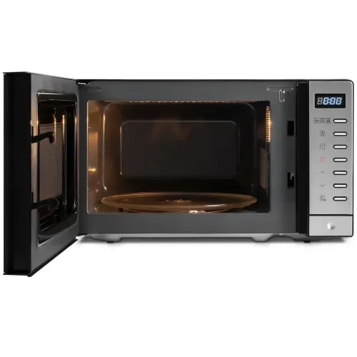 Микроволновая печь RONDELL RDE-MW203, 20 л., гриль, черная/серебро (Э)
