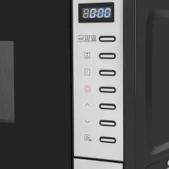 Микроволновая печь RONDELL RDE-MW203, 20 л., гриль, черная/серебро (Э)