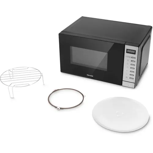 Микроволновая печь RONDELL RDE-MW203, 20 л., гриль, черная/серебро (Э)