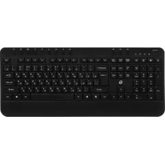 Клавиатура Oklick K257W черный 