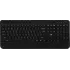 Клавиатура Oklick K257W черный 