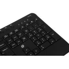 Клавиатура Oklick K257W черный 