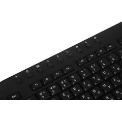 Клавиатура Oklick K257W черный 