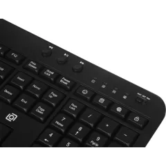 Клавиатура Oklick K257W черный 