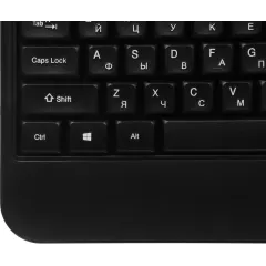 Клавиатура Oklick K257W черный 