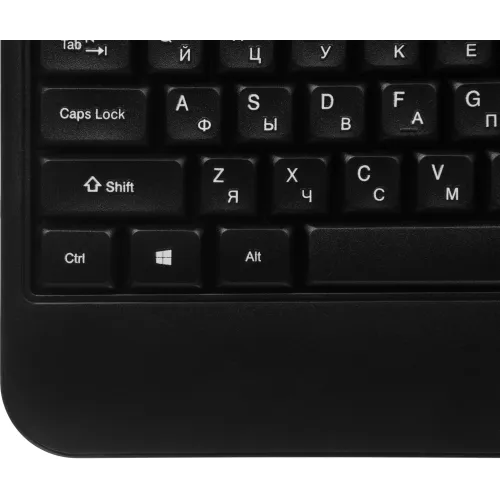 Клавиатура Oklick K257W черный 