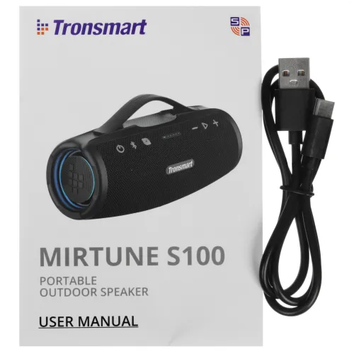 Акустика портативная TRONSMART Mirtune S100 черный