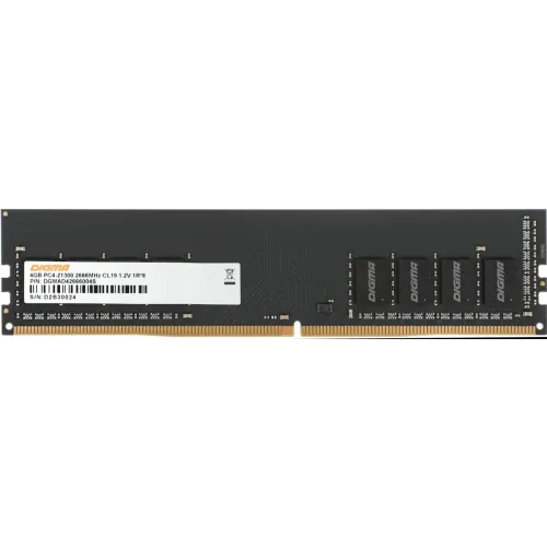 Память DDR4 4096Mb 2666MHz Digma DGMAD42666004S