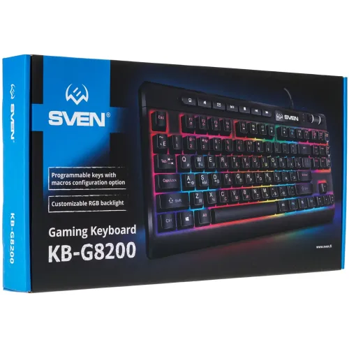 Клавиатура Sven KB-G8200 черный