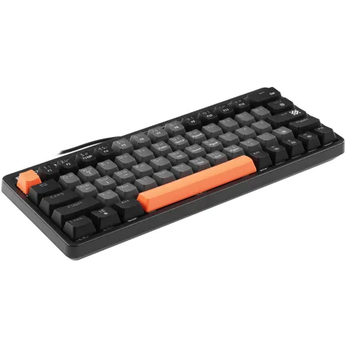 Клавиатура Defender Black Raven GK-417 серый